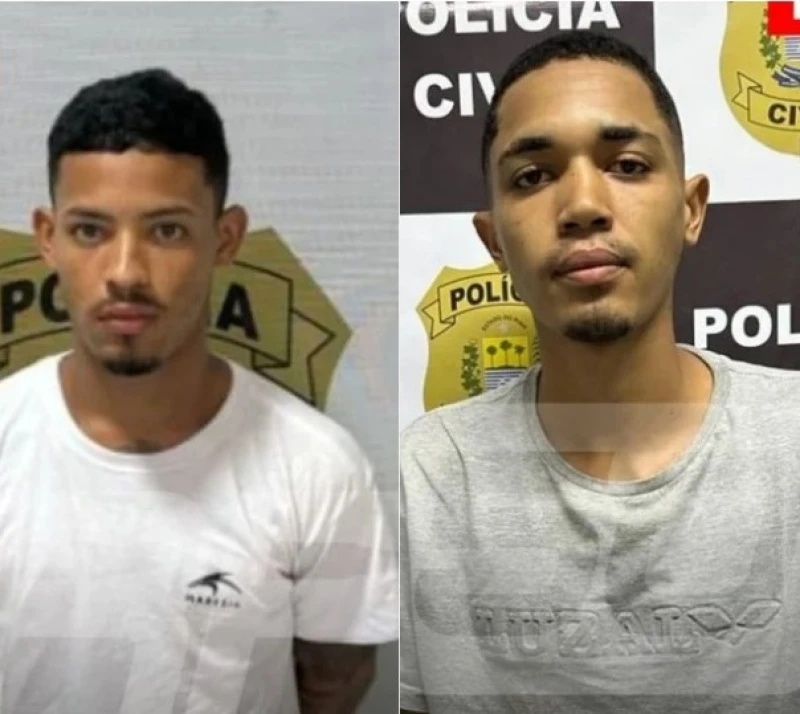 Israel de Assis Damasceno e seu irmão Maciel, suspeitos de envolvimento no crime