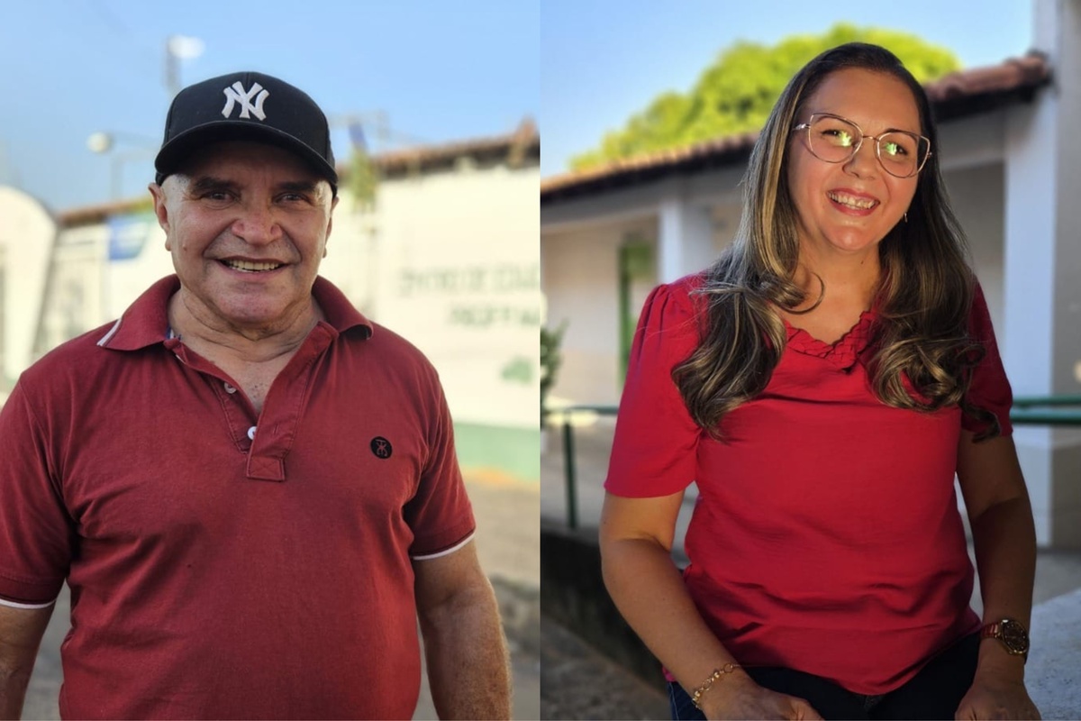 Professora Renegilda Soares e Wellington