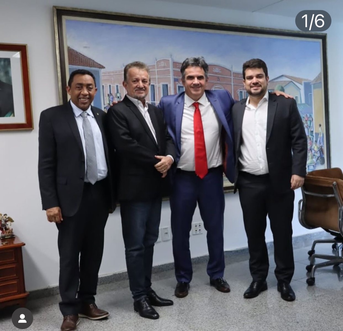 Ciro e políticos do Piaui em Brasilia