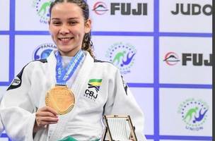 Jeissiara Vidal ganhou, nessa segunda-feira (22), a medalha de ouro no Campeonato Pan-americano e Oceania (Foto: Divulgação)
