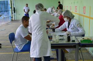 Além do atendimento voltado para saúde, uma equipe jurídica está avaliando o histórico de cada detento. (Foto: Reprodução/Governo do Piauí)