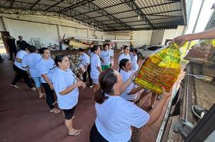 CUFA Piauí arrecada alimentos para doações às vítimas do Rio Grande do Sul (Foto: Divulgação)