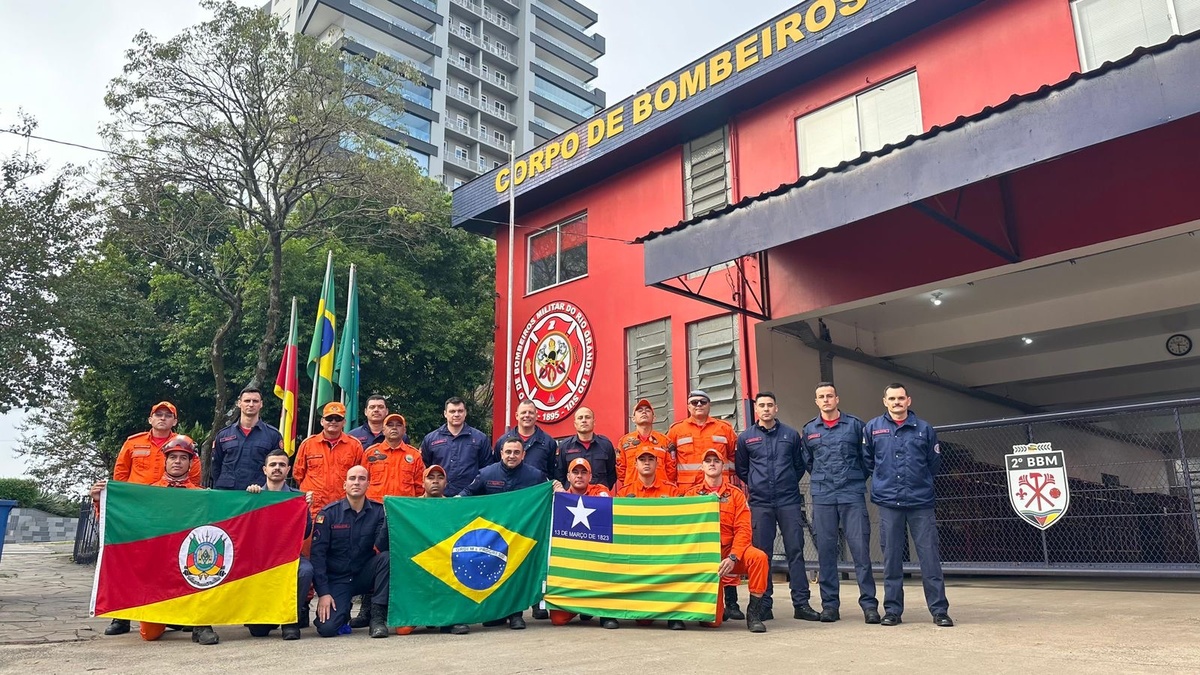 Equipe participou de resgates e apoio à ações no Rio Grande do Sul