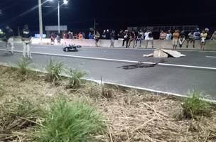 Acidente na BR-316 deixa motociclista morto em Teresina (Foto: Reprodução)