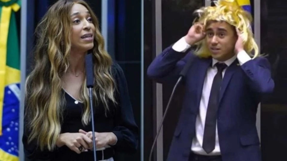 Erika Hilton aciona o MPF contra Nikolas Ferreira e pede indenização de R$ 5 milhões