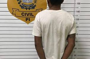 Homem é preso após tentativa de homicídio contra os filhos em Bom Princípio do Piauí (Foto: Divulgação/PC-Pi)