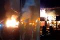 Incêndio destrói barracas durante festejos de Santo Antônio em Campo Maior