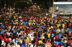 Multidão presente na 29ª Caminhada da Fraternidade (Foto: Reprodução/Redes Sociais)
