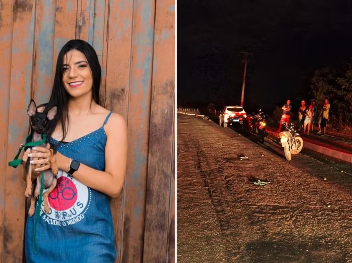 Nailla Maria Gonçalves e seu cachorro Théo morrem atropelados por carro em rodovia no Piauí
