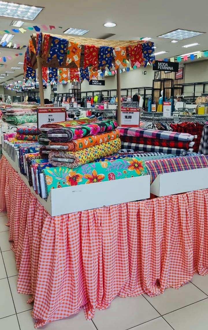 Venda de tecidos