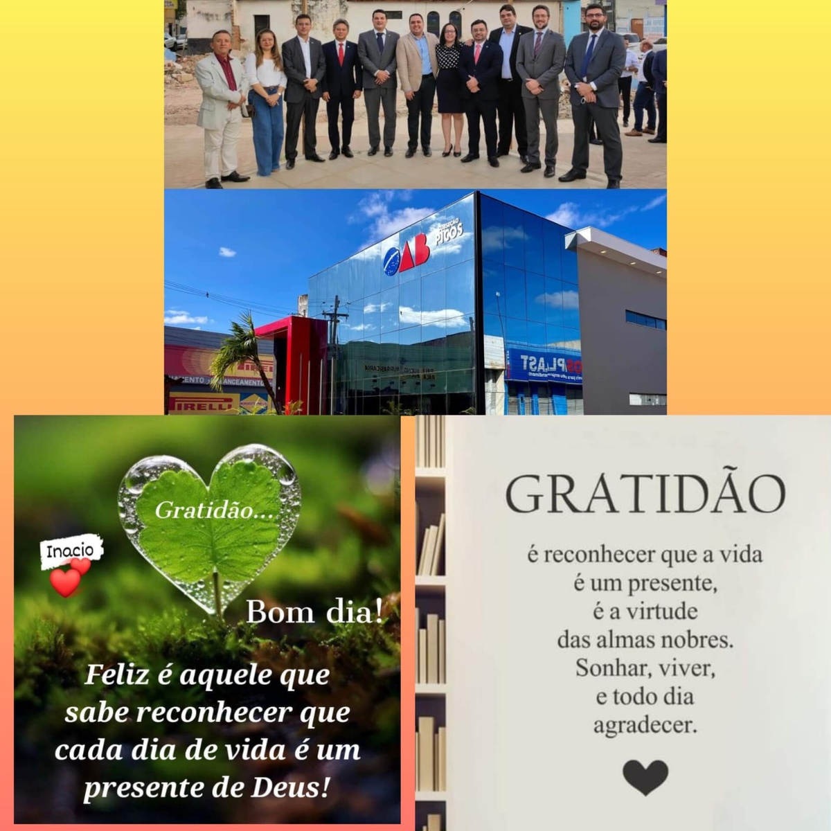 Pensamento do dia