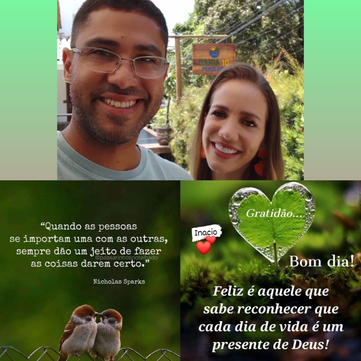 Pensamento do dia