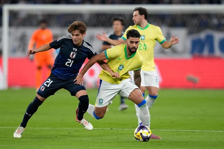 Brasil e Japão: disputa amistosa entre seleções aconteceu em Tóquio, em 14 de outubro de 2025