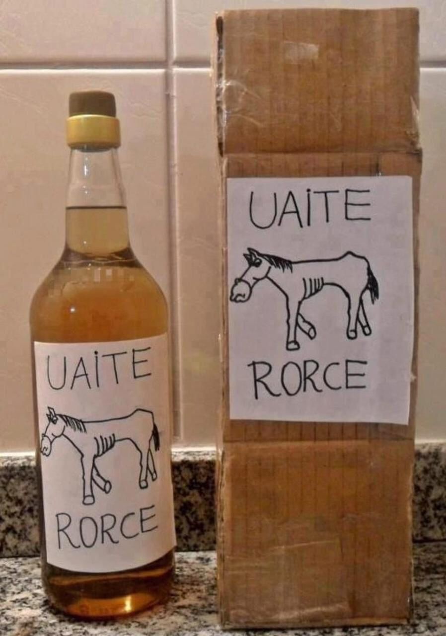 Cuidado, uisque falsificado!