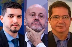 Eric Fidelis, Carlos Camillo e André Fidelis (Foto: Reprodução)