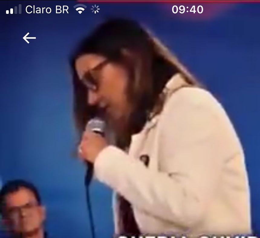 Janja em campanha nas igrejas?