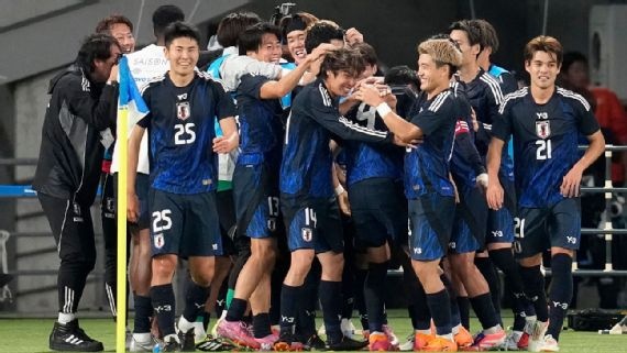 Japão comemora virada sobre o Brasil