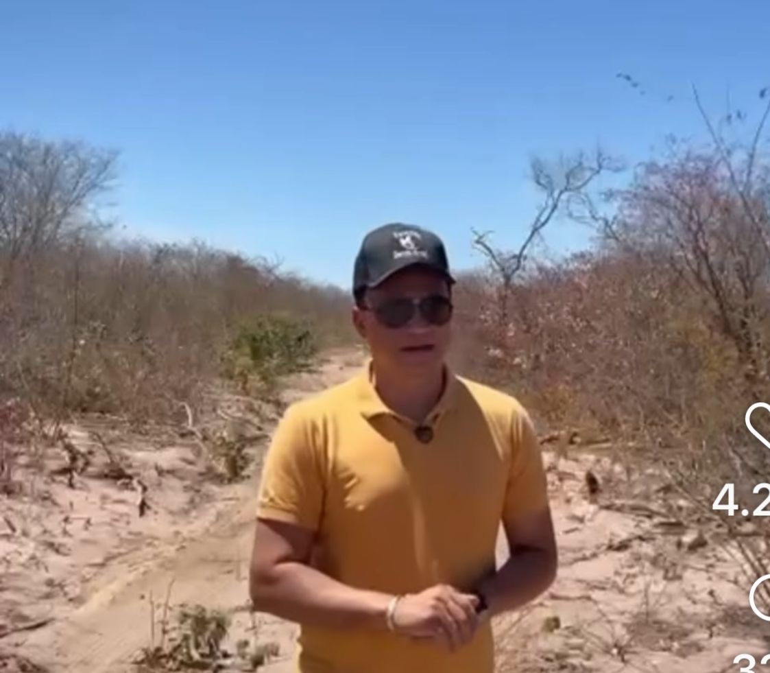 Josueal prefeito da região da seca, pede socorro