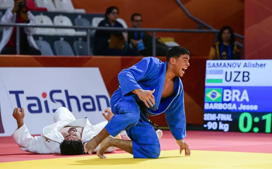 Judoca Jesse Barbosa