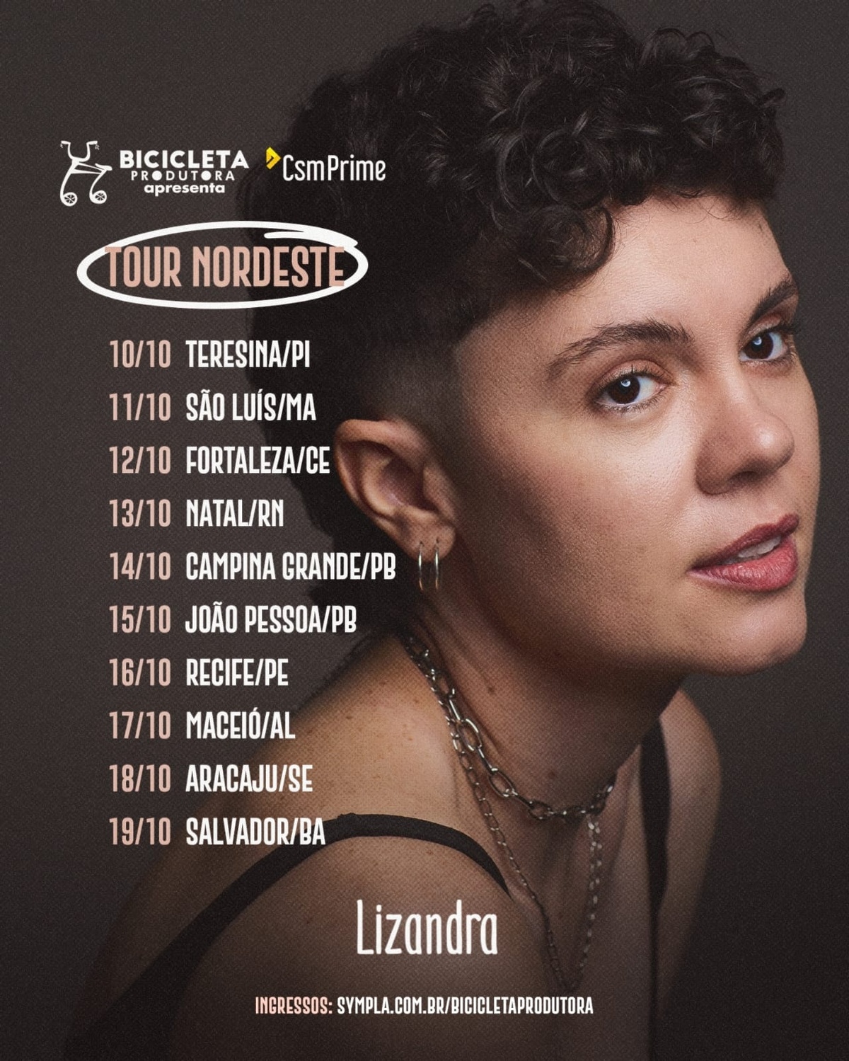 Lizandra - Tour Nordeste