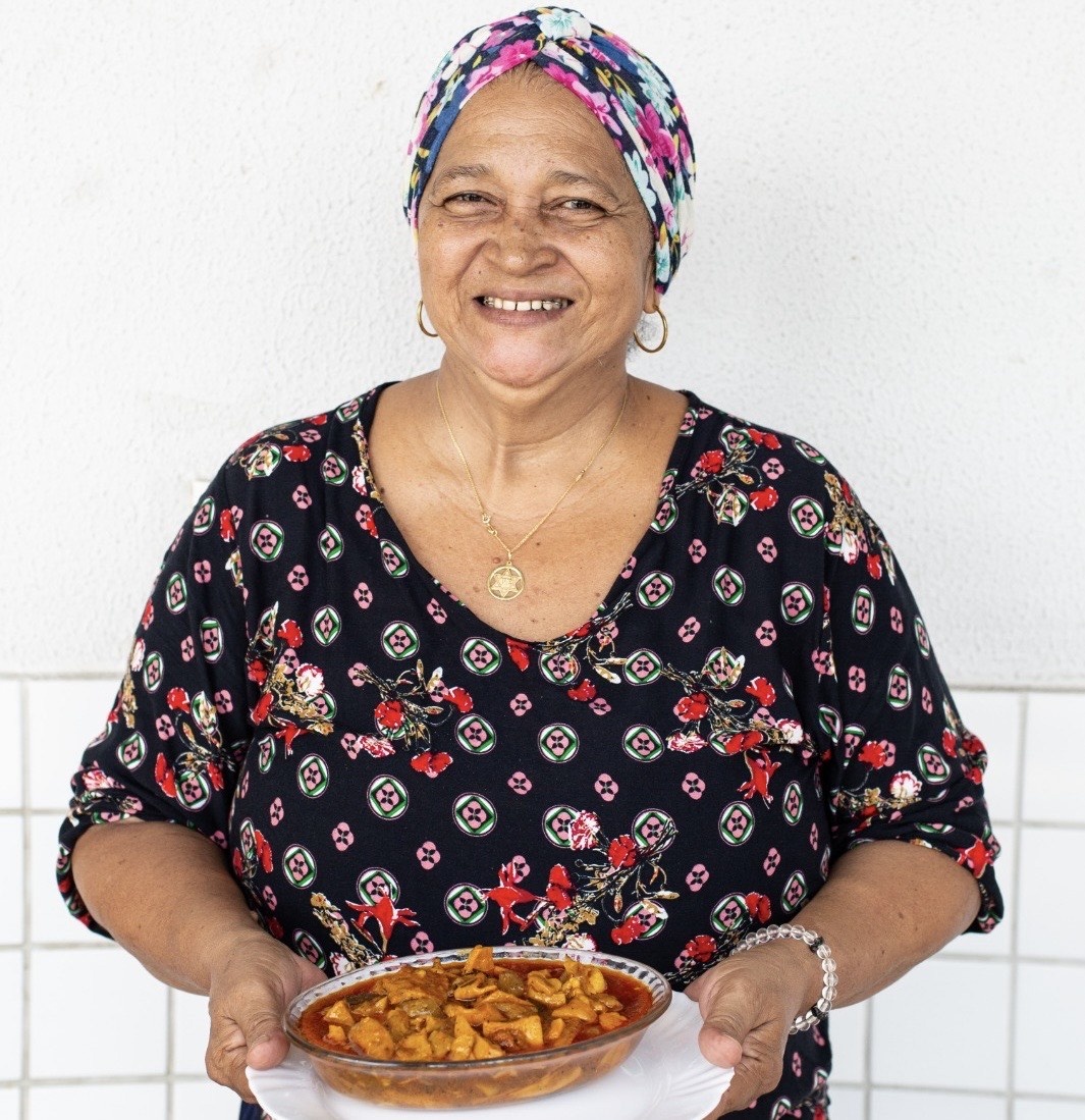 Maria da Paixão, permissionária no Mercado da Piçarra