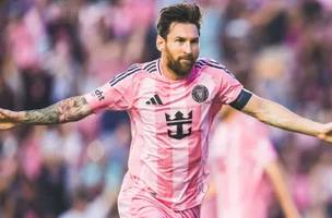 Messi em campo pelo Inter Miami (Foto: Reprodução/X @InterMiamiCF)