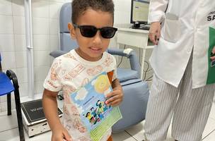 Vacinação no dia das crianças (Foto: Reprodução/FMS)