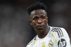 Vinicius Jr pelo Real Madrid (Foto: Getty Images)