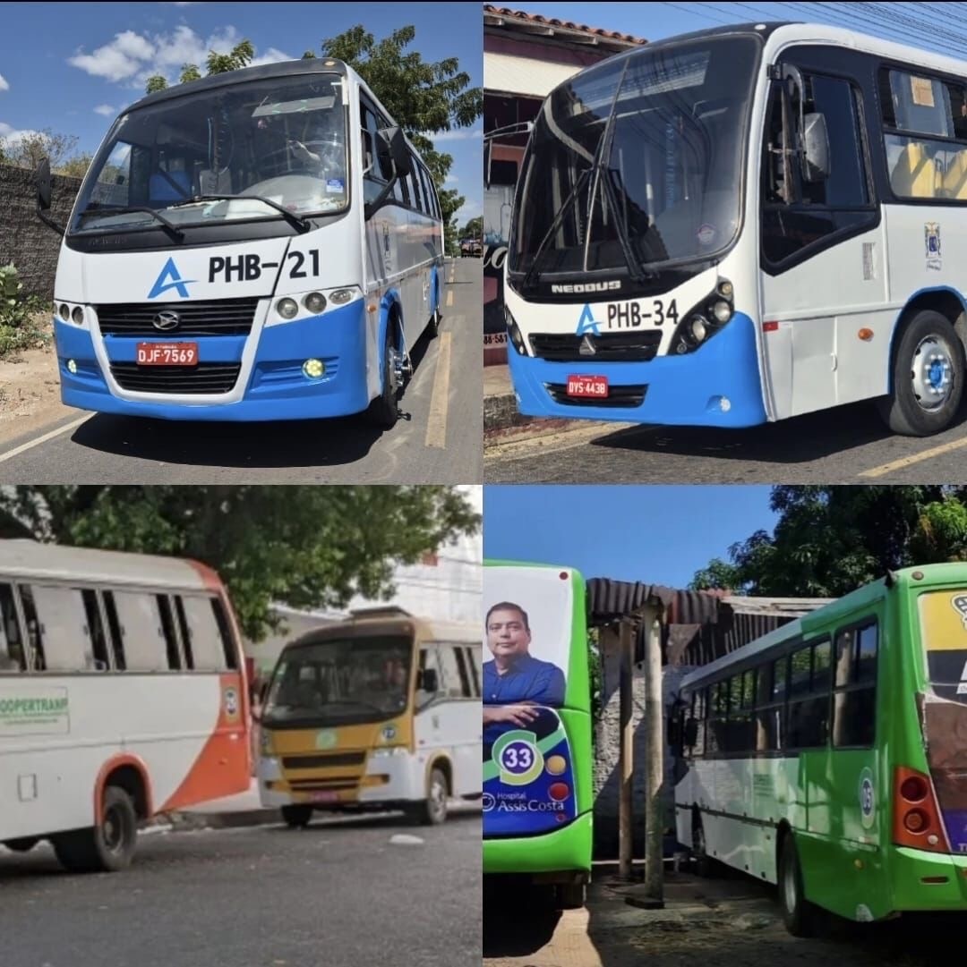A frota urbana parnaibana