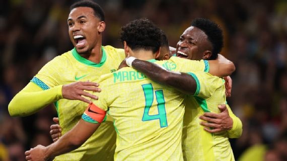 Brasil vence Senegal por 2 a 0