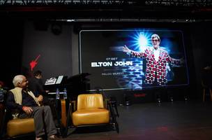 Elton John é anunciado no Rock in Rio 2026 (Foto: Stephanie Rodrigues/g1)