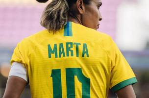 Jogadora Marta (Foto: Sam Robles/CBF/Direitos Reservados)