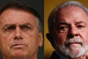 O ex-presidente Jair Bolsonaro (PL) e o presidente Luiz Inácio Lula da Silva (PT)