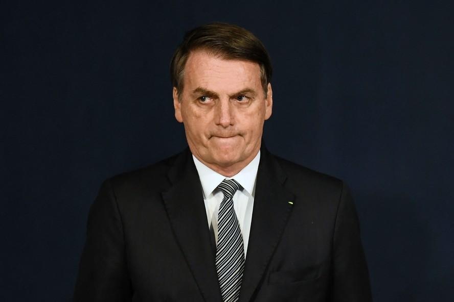 O ex-presidente Jair Bolsonaro