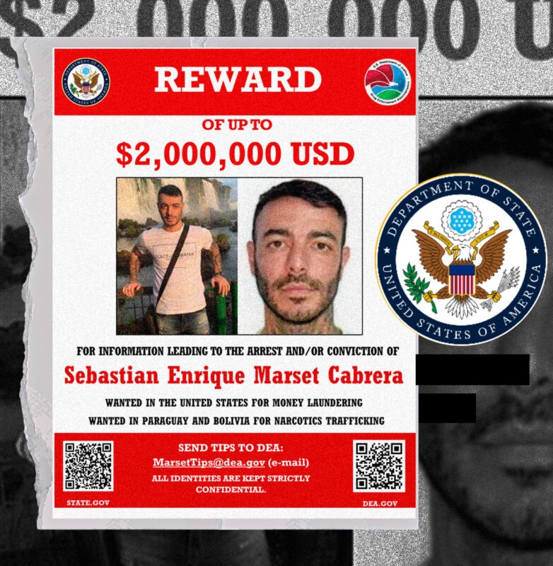 O traficante mais procurado do mundo, Sebastian Marset
