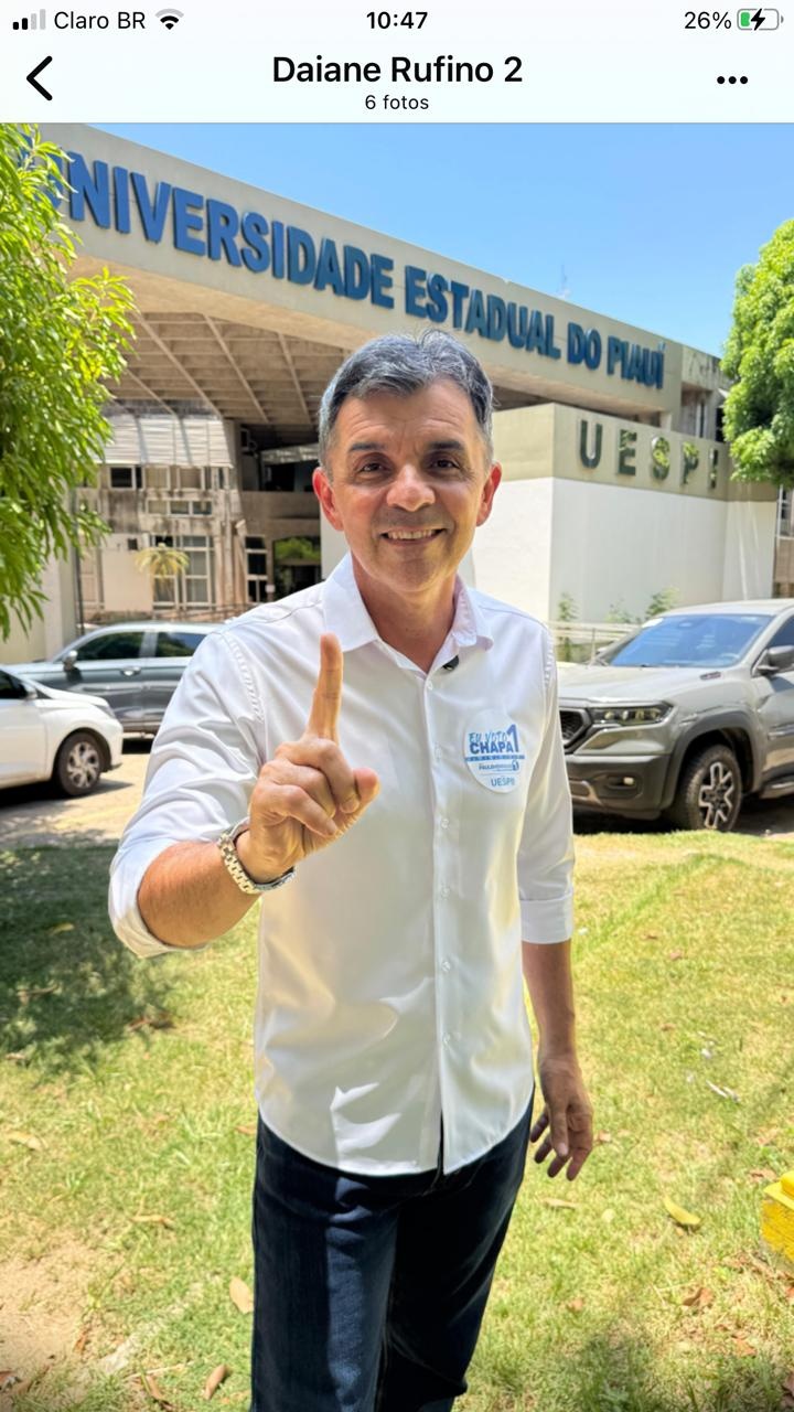 Professor Paulo Henrique, o novo reitor da Uespi