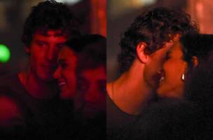 Shawn Mendes e Bruna Marquezine curtem show de Dua Lipa juntinhos em São Paulo (Foto: Reprodução)