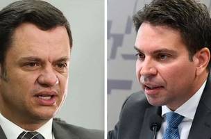 Alexandre Ramagem e Anderson Torres (Foto: Reprodução/Brasil 247)