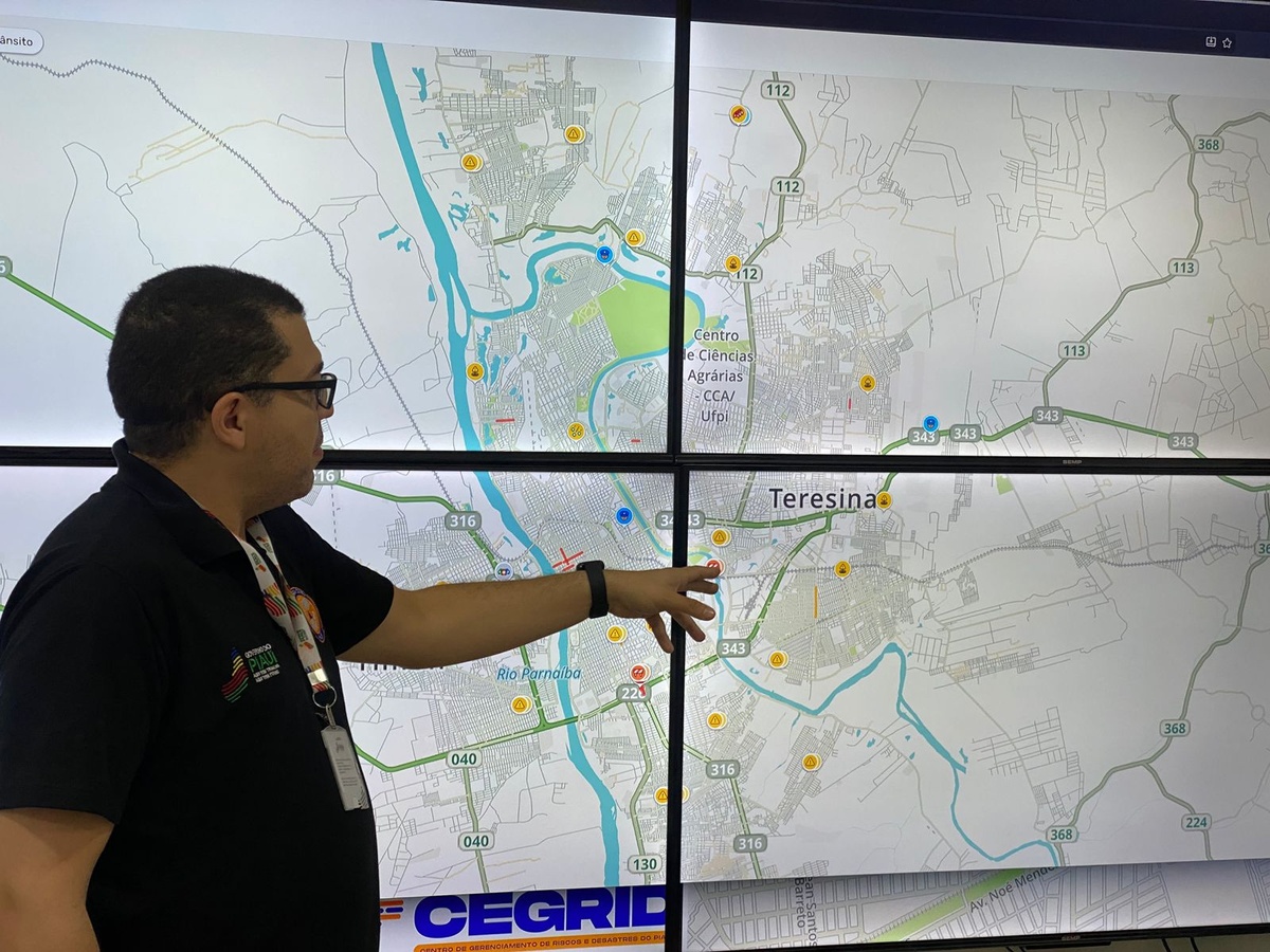 Defesa Civil do Piauí usa Waze para alertar motoristas em áreas de risco