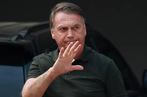 Ex-presidente Jair Bolsonaro foi submetido a bloqueio anestésico do nervo frênico, procedimento feito para interromper soluços (Foto: Cristiano Mariz/Agência O Globo)