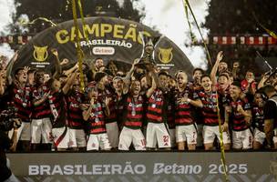 Flamengo é campeão brasileiro de 2025 e última rodada será para cumprir tabela (Foto: Gilvan de Souza / Flamengo)