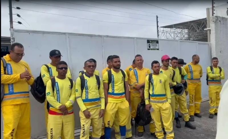 Garis em greve