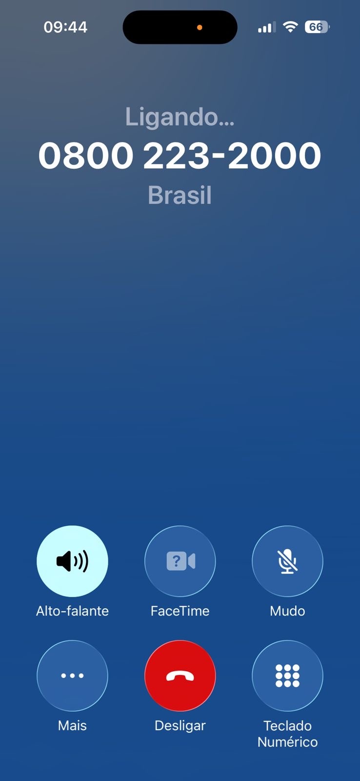 O telefone atende, mas não e na Aguas de Teresina.