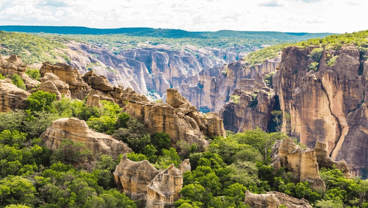 Parque Nacional da Serra da Capivara, em São Raimundo Nonato