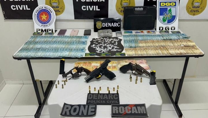 Piauí intensifica combate ao crime e apreende 1,8 tonelada de drogas em 2025