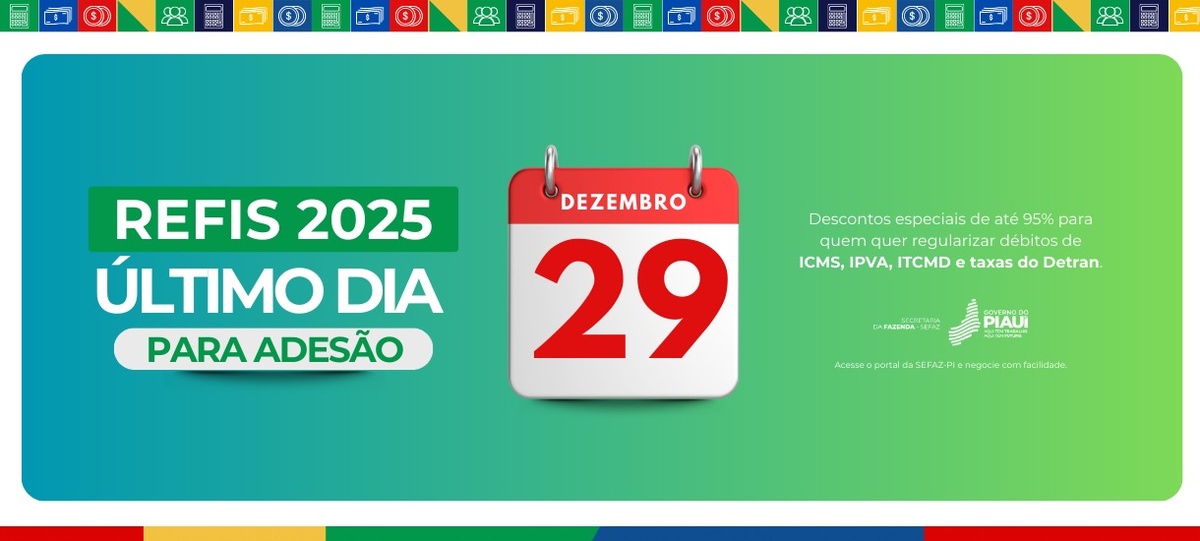Prazo final do Refis 2025 termina na segunda com descontos de até 95%