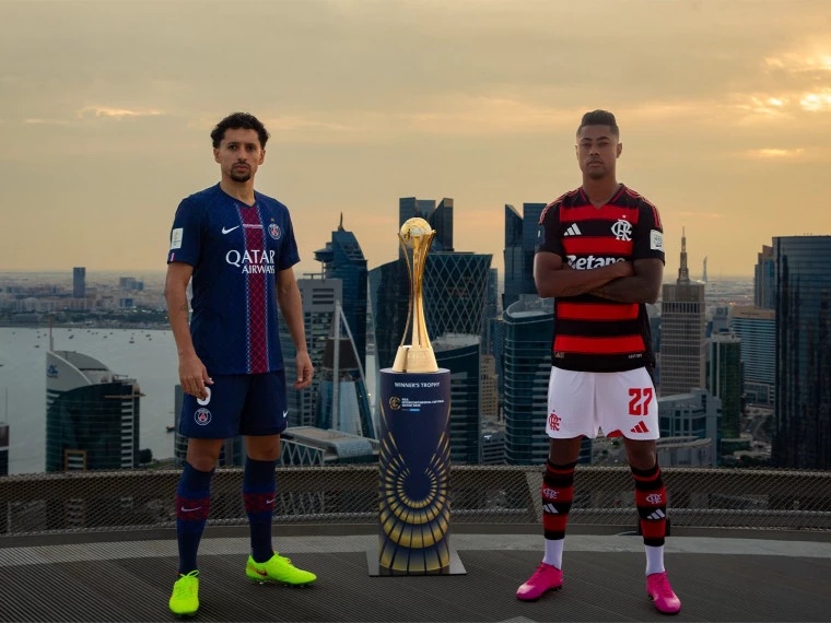 PSG vence o Flamengo nos pênaltis após jogo intenso e empate no Catar
