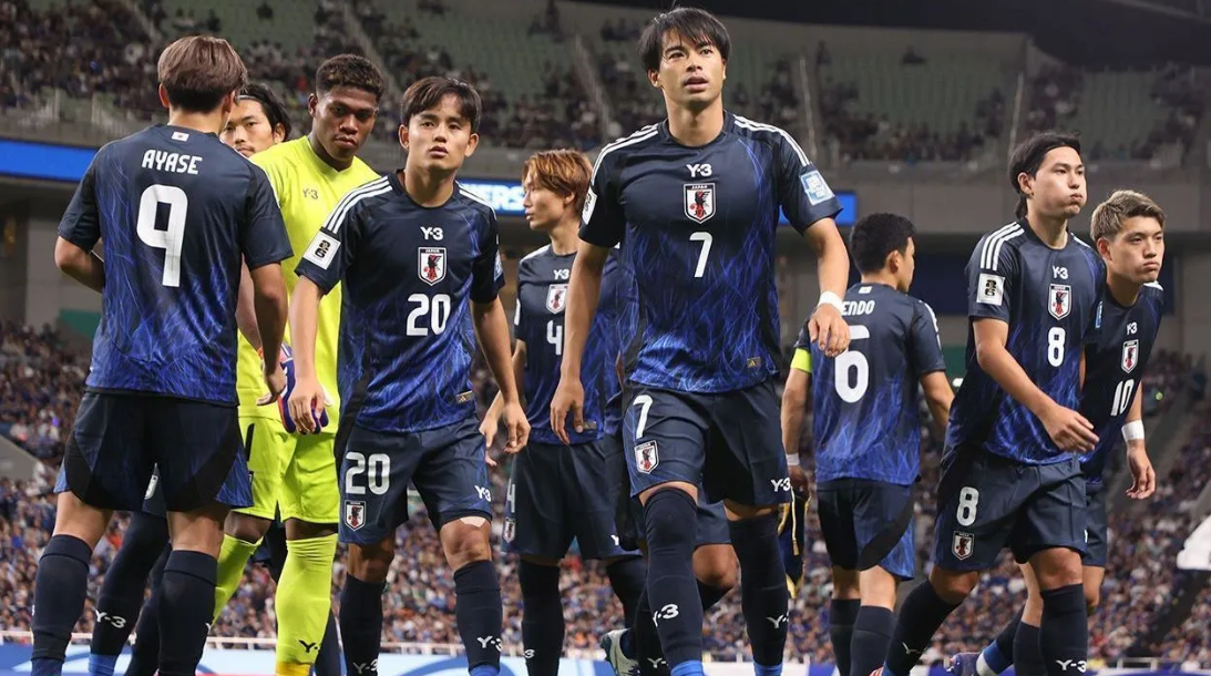 Seleção do Japão garantiu vaga para a Copa de 2026