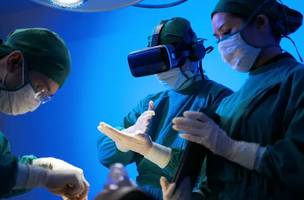 Metaverso na medicina (eyesfoto/Getty Images) (Foto: Divulgação)