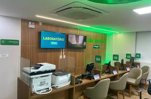 Novo Centro de Coleta do Laboratório da Unimed Teresina (Foto: Divulgação)